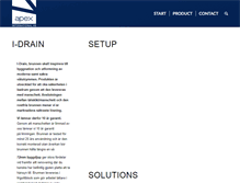 Tablet Screenshot of apex-int.com